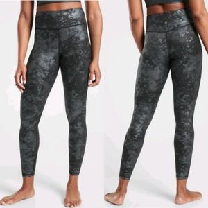 Athleta elation misty lace leggings size xs